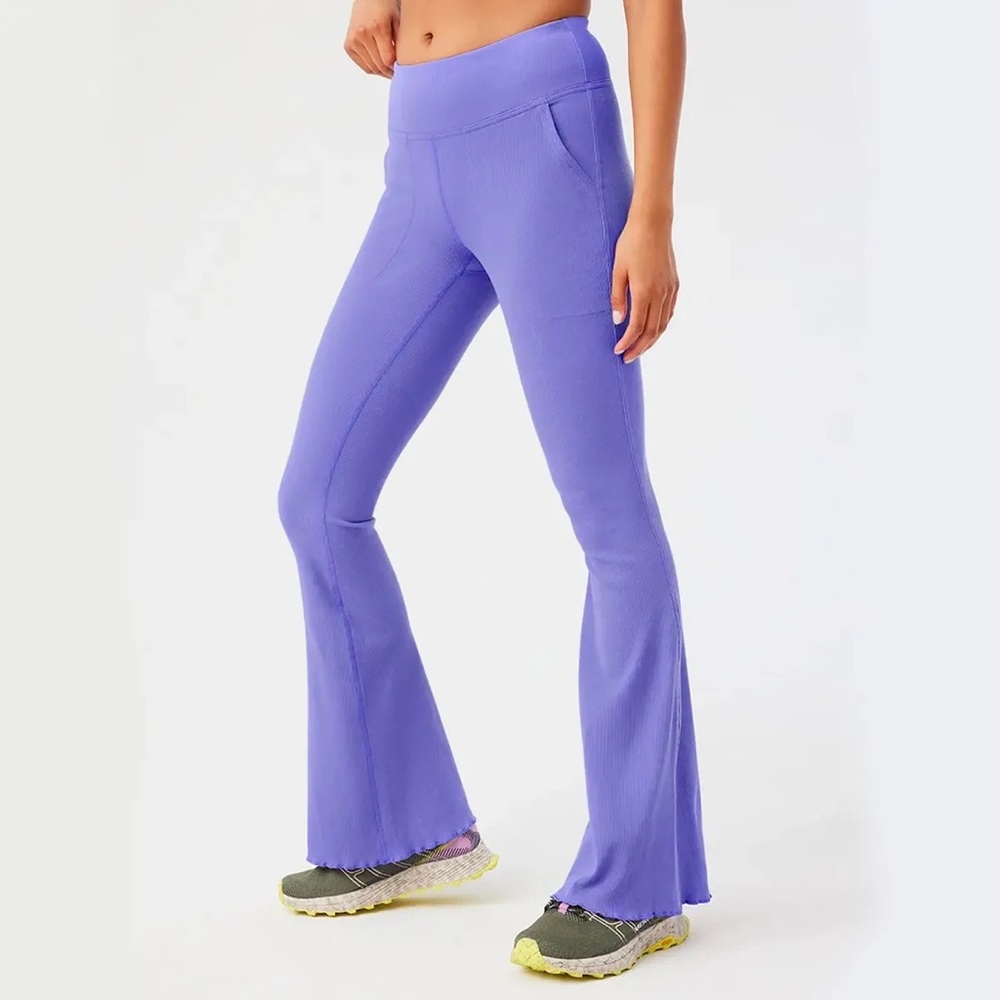 Outdoor Voices Rib Flare SuperForm Flare Pant NWT